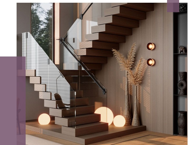 Изготовление и монтаж лестниц в Воскресенске от 87873 руб. | ПРОЛЁТ-Вск