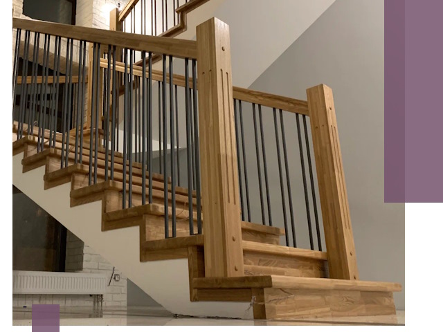 Реставрация деревянных и металлических лестниц в Воскресенске