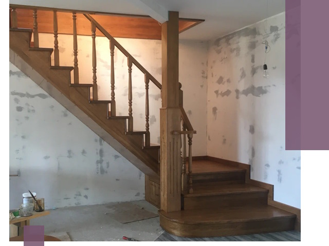 Ремонт деревянных лестниц в Воскресенске: быстро и качественно