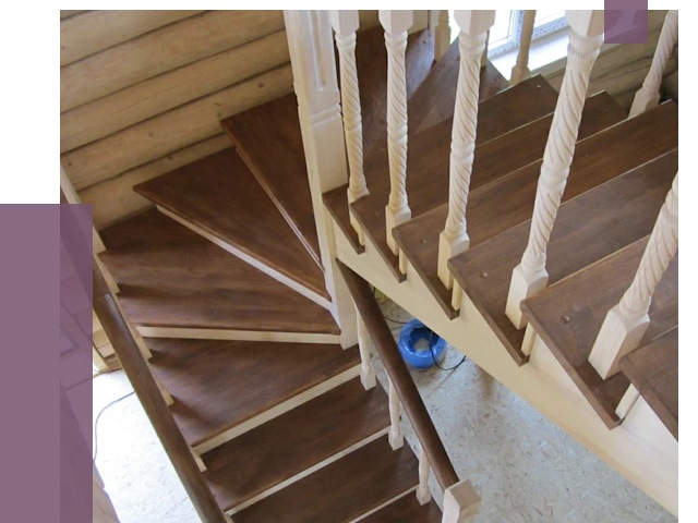 Реставрация деревянных лестниц в Воскресенске от 4342 руб.