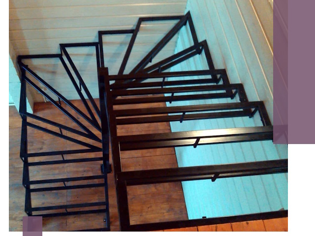 Изготовление металлических лестниц любой сложности в Воскресенске