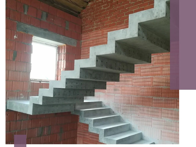 Бетонные лестницы под ключ в Воскресенске: монтаж, демонтаж, ремонт