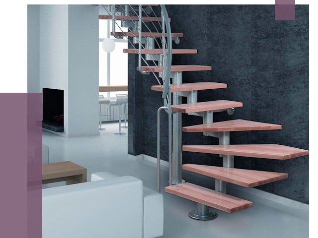 Модульные лестницы в Воскресенске от 17058 руб. — купить в ПРОЛЁТ-Вск