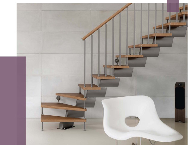 Монтаж модульных лестниц в Воскресенске от 6410 руб. 