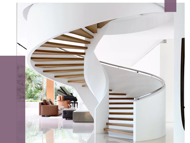 Винтовые лестницы в Воскресенске под ключ от 49106 руб. | ПРОЛЁТ-Вск