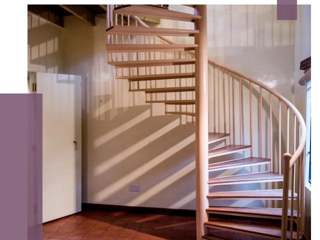 Изготовление винтовых лестниц на заказ в Воскресенске от 77018 руб. | ПРОЛЁТ-Вск