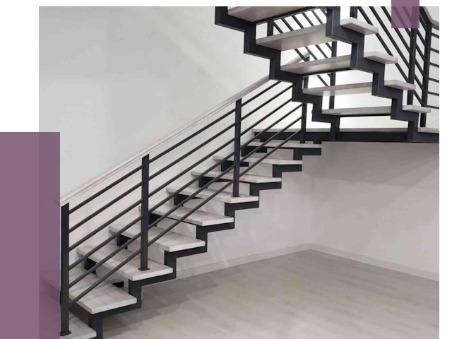 Лестницы на металлокаркасе под ключ в Воскресенске от 12923 руб. | ПРОЛЁТ-Вск