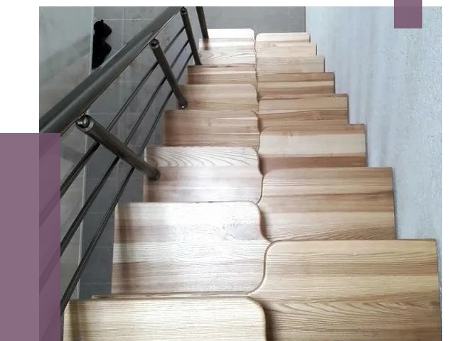 Лестницы гусиный шаг в Воскресенске от 13181 руб. под ключ | ПРОЛЁТ-Вск