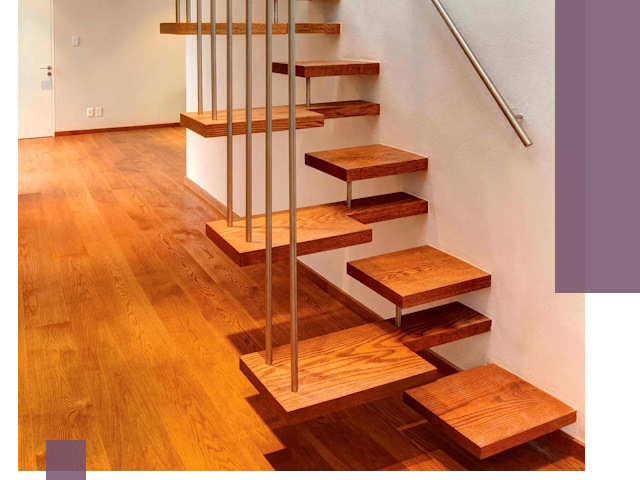 Лестницы «гусиный шаг» на заказ в Воскресенске для узких пространств