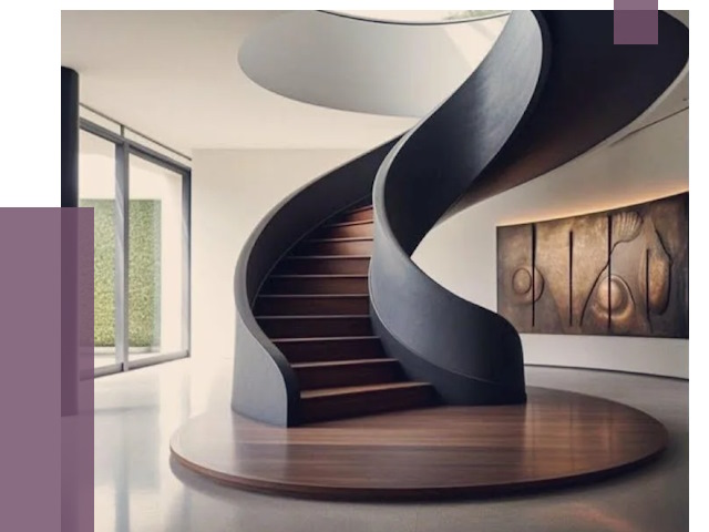 Элитные лестницы под заказ в Воскресенске от 191253 руб. — ПРОЛЁТ-Вск