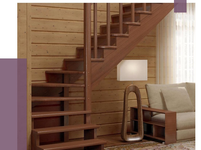 Лестницы эконом класса в Воскресенске от 18453 руб. бюджетные решения