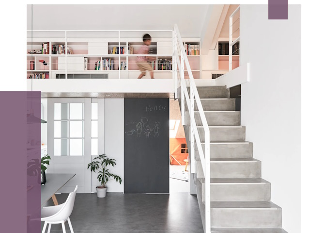 Лестницы для двухуровневой квартиры в Воскресенске от 178331 руб. | ПРОЛЁТ-Вск