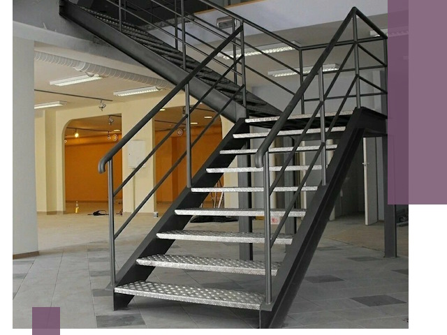 Лестницы для офиса в Воскресенске: изготовление, монтаж, демонтаж