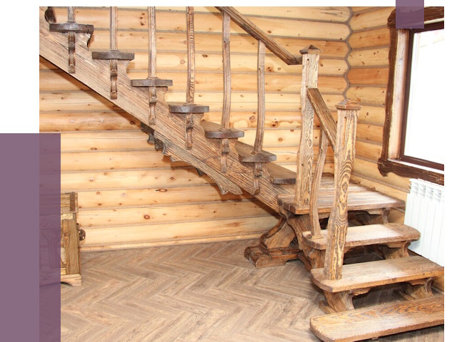 Лестницы в баню в Воскресенске от 19332 руб. — изготовление | ПРОЛЁТ-Вск