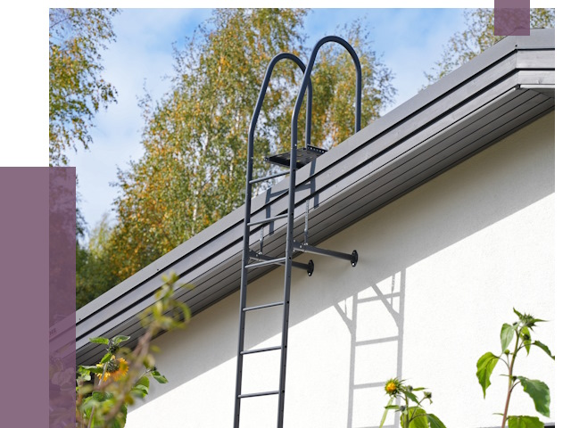 Лестницы на крышу в Воскресенске от 19332 руб. — монтаж и монтаж ПРОЛЁТ-Вск