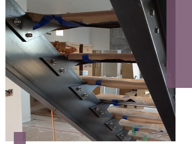 Усиление лестничных конструкций и усиление опор в Воскресенске