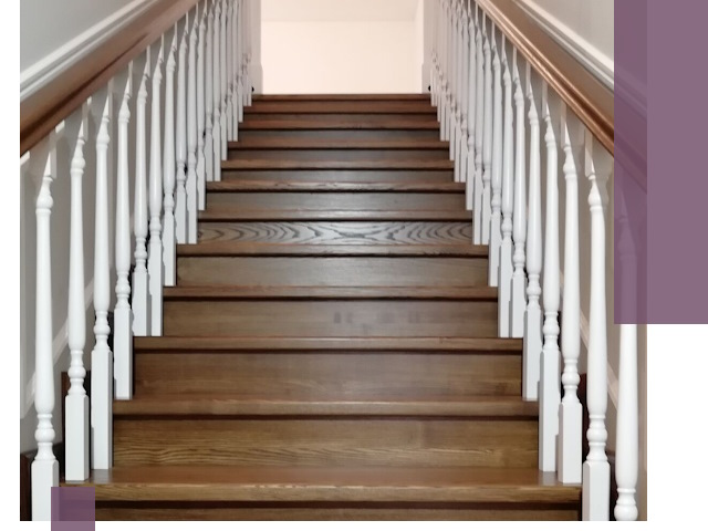 Лестницы из ясеня на заказ в Воскресенске — изготовление и монтаж