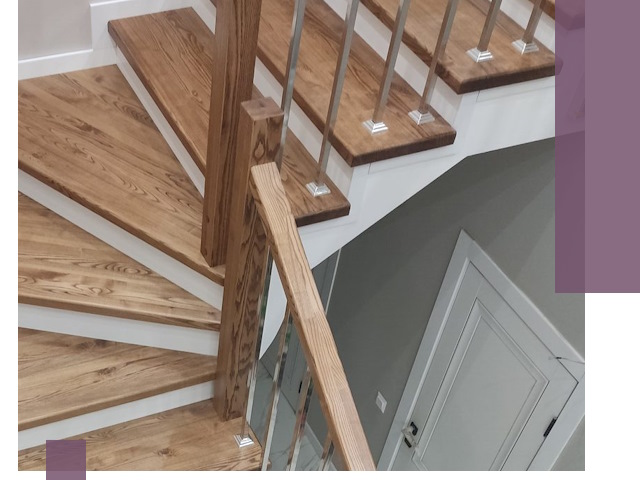 Обшивка металлических лестниц под ключ в Воскресенске