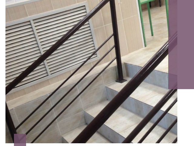 Изготовление перил из металла под ключ в Воскресенске