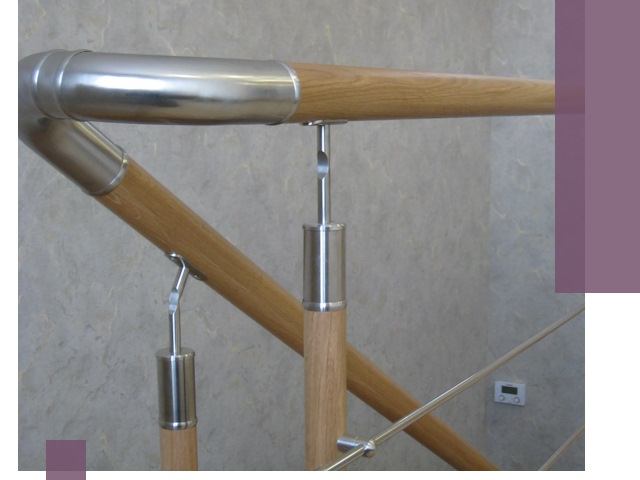 Комбинированные перила на заказ в Воскресенске — монтаж и производство