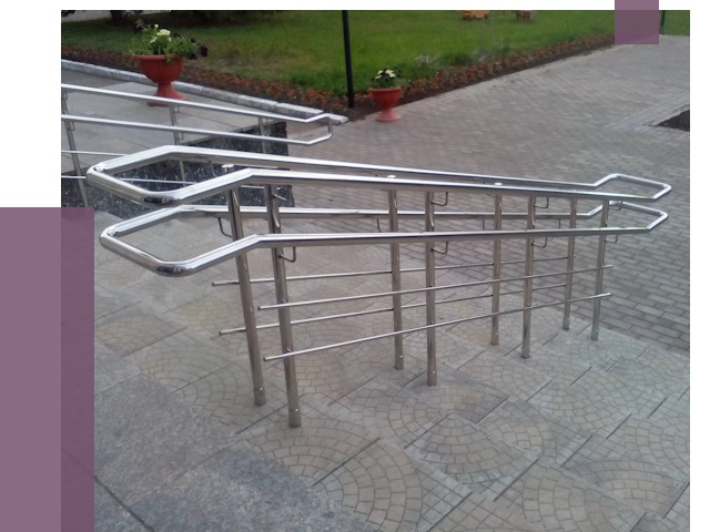 Перила для инвалидов в Воскресенске от 7671 руб. под ключ | ПРОЛЁТ-Вск