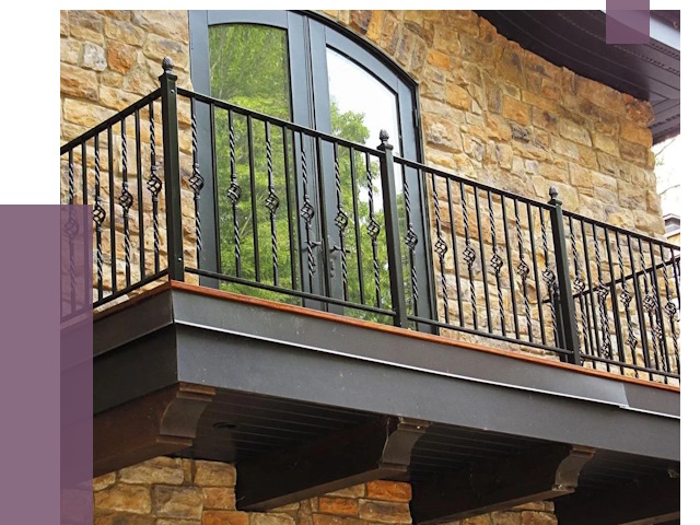 Балконные ограждения в Воскресенске от 8115 руб. — купить | ПРОЛЁТ-Вск