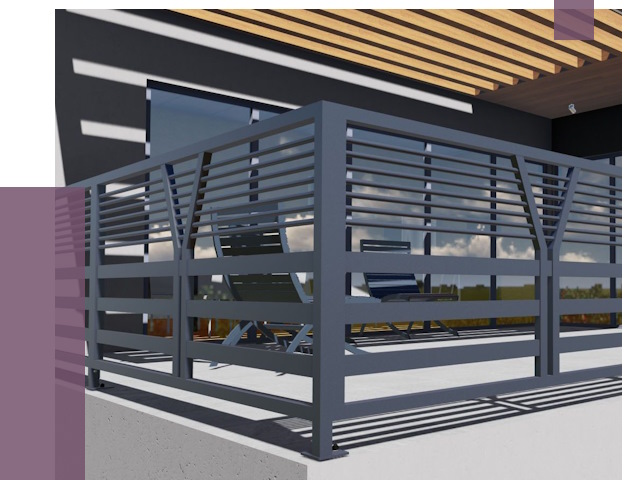 Изготовление балконных ограждений в Воскресенске от 10855 руб. | ПРОЛЁТ-Вск