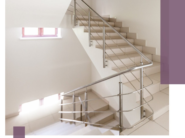 Установка и замена перил в подъезде в Воскресенске