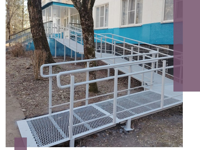 Пандусы под ключ в Воскресенске: изготовление, монтаж и демонтаж