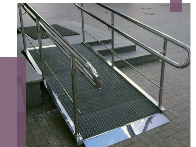 Монтаж пандусов для инвалидов в Воскресенске от 8705 руб. под ключ | ПРОЛЁТ-Вск