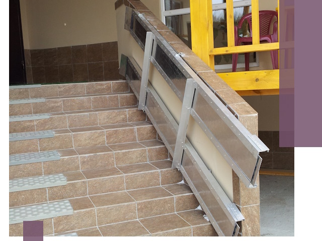 Откидные пандусы под ключ в Воскресенске — монтаж и демонтаж