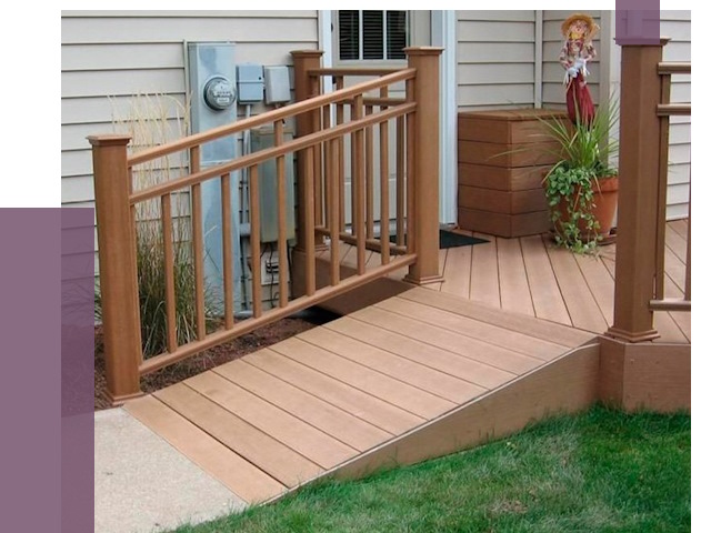 Пандус на крыльцо в Воскресенске под ключ от 7857 руб. 