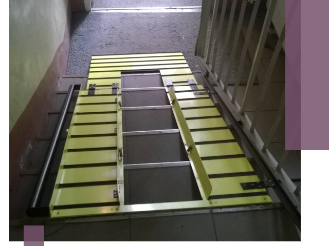 Профессиональный монтаж пандуса в подъезд в Воскресенске