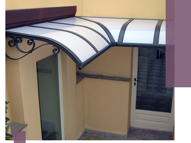 Монтаж козырьков любой сложности в Воскресенске под ключ