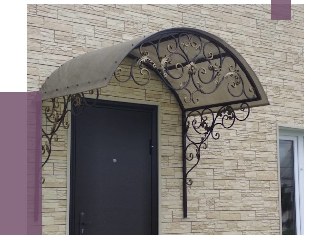 Ремонт козырьков в Воскресенске от 7495 руб.  | ПРОЛЁТ-Вск