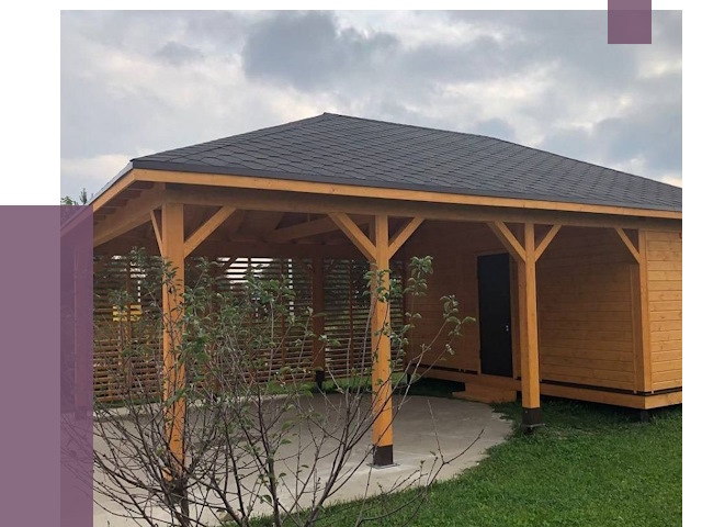 Навесы под ключ в Воскресенске от 48847 руб.  | ПРОЛЁТ-Вск