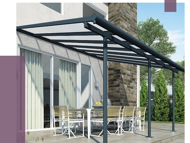 Навесы пристенные в Воскресенске от 9201 руб. — монтаж и установка | ПРОЛЁТ-Вск