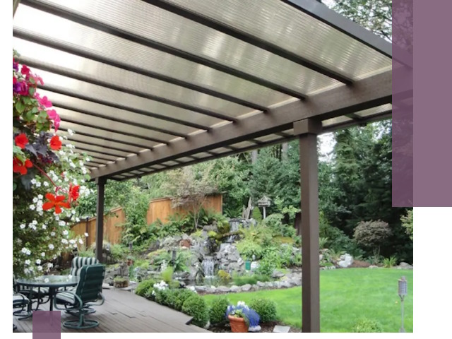 Навесы из поликарбоната под ключ в Воскресенске быстро и надёжно