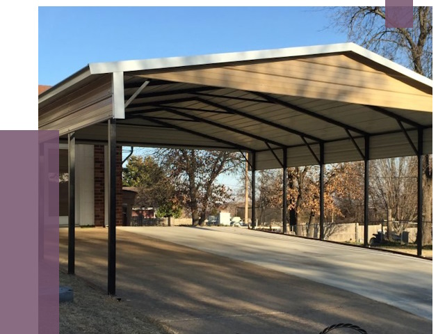 Двускатные навесы в Воскресенске от 8115 руб.  | ПРОЛЁТ-Вск