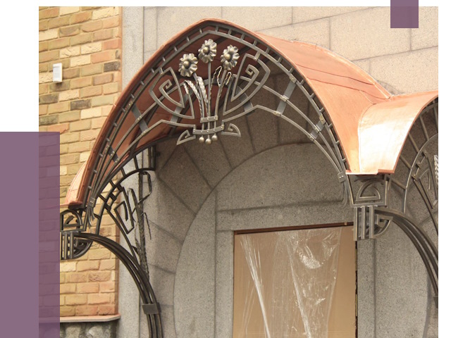 Арочные козырьки в Воскресенске от 14732 руб. 