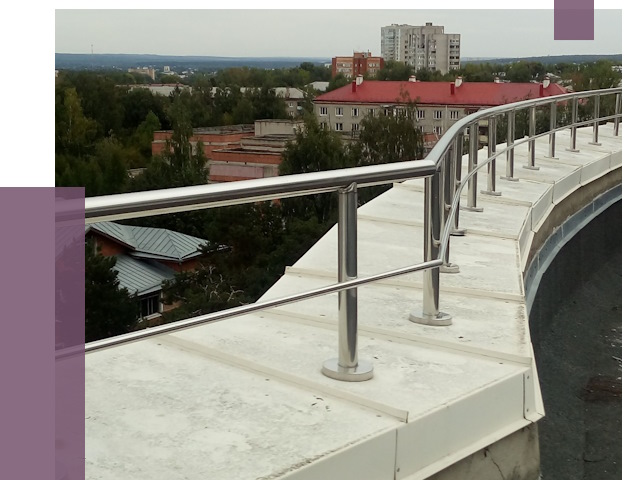 Парапеты и ограждения кровли в Воскресенске от 5014 руб. 