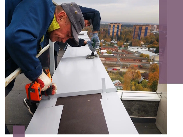 Монтаж парапетов в Воскресенске — установка прочных металлических ограждений