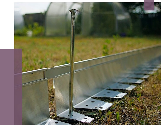 Металлические бордюры для газона в Воскресенске от 4342 руб. | ПРОЛЁТ-Вск