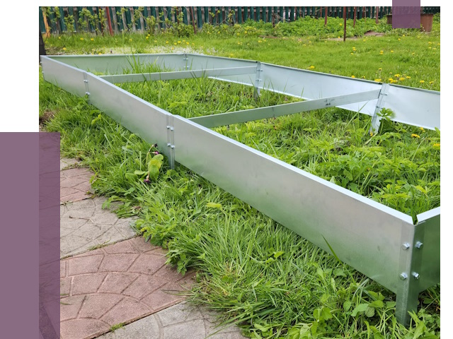 Металлические бордюры для грядок в Воскресенске от 1809 руб. 