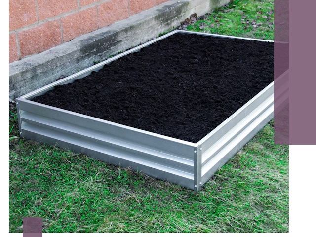 Металлические бордюры для грядок в Воскресенске: прочность и аккуратность