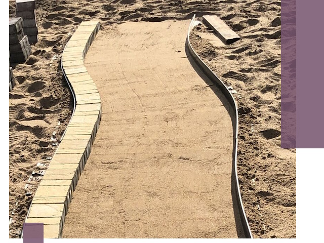 Металлические бордюры для тротуаров в Воскресенске — прочные и долговечные