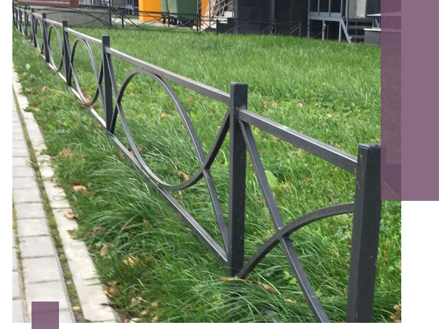 Газонные ограждения из металла в Воскресенске — монтаж и продажа
