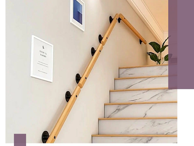 Поручни металлические и деревянные под ключ в Воскресенске