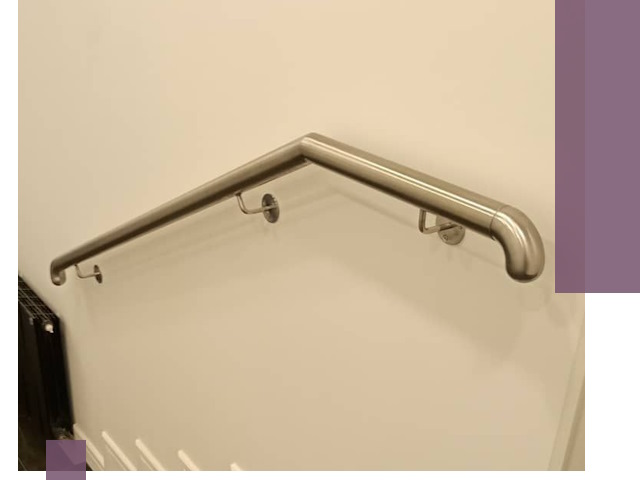 Изготовление пристенных поручней в Воскресенске под ключ за сроки