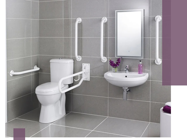 Поручни для санузлов в Воскресенске: установка, ремонт и монтаж